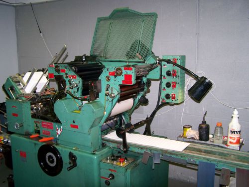 2 Color Halm Jet Press