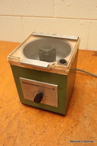 BECKMAN MICROFUGE B CENTRIFUGE 338720