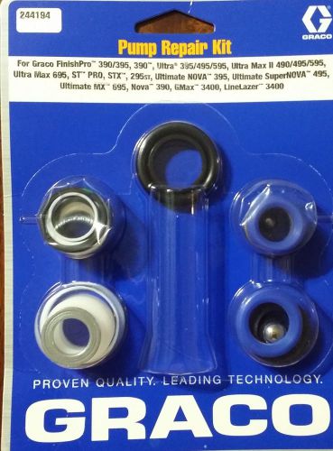 Graco 244194 Pump Repair Kit for 390 , 395 , Ultra 495 , 595 airless spray paint