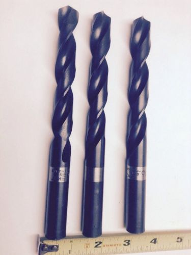 3 Drill Bits16.5mm SKF, England,High Speed Steel Drill Bits New!!