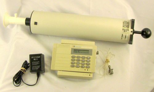 Puritan Bennett 3L Calibration Syringe w/ PB100 Spirometer &amp; PB110 Dock