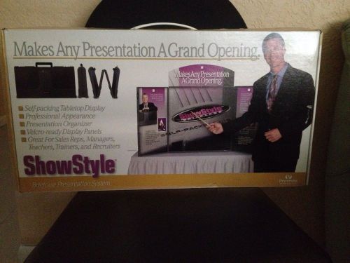 Prezenta Show Case Briefcase New With Original Packing