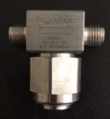 NEW Swagelok Fliter .05 Micron 1/4T x 1/4T SS-4TF-05 SS4TF05