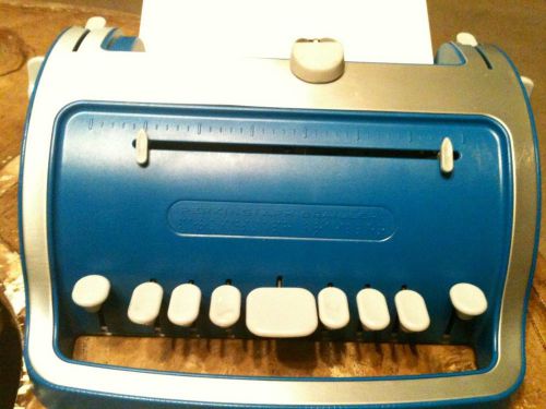 PERKINS NEXT GENERATION BRAILLER machine typewriter writer braille