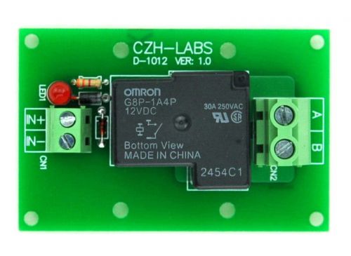 Passive 1 Channel SPST-NO 30 Amp Power Relay Module.