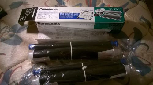 kx-fa55 panasonic genuine panasonic ink film 2 rolls value pack