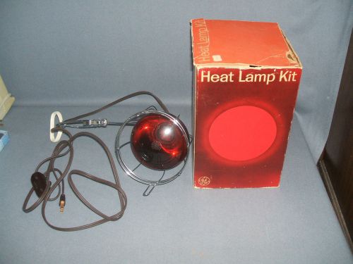 GE Heat Lamp Kit with Clamp &amp; 250 Watt Bulb