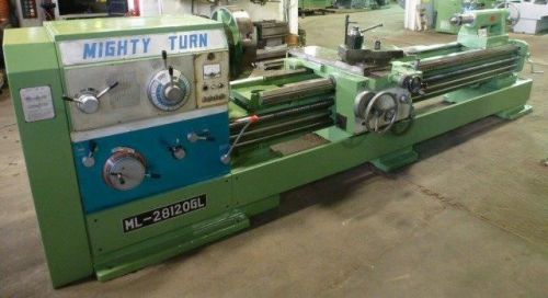 MIGHTY USA MIGHTY TURN MODEL ML-28120GL 28&#034; x 120&#034; ENGINE LATHE