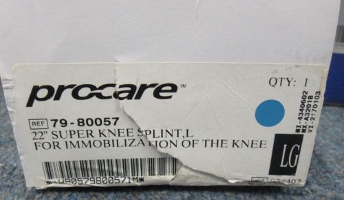 Procare 22&#034; Super Knee Splint L Ref. 79-80057