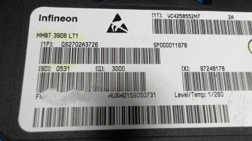 1090-PCS SWITCHING PNP INFINEON MMBT 3906 LT1 3906LT1 MMBT3906LT1