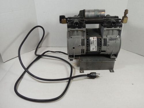 USED THOMAS AIR COMPRESSOR MODEL 2665PE40 MOTOR 608675D