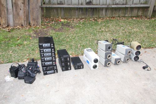 LOT Security CCD Camera Control CCTV Zoom Lens Panasonic NEC Toshiba Fuji Ikegam