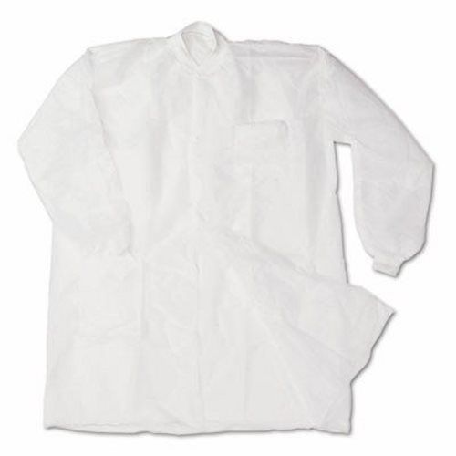 Impact Disposable Lab Coats, Spun-Bonded Polypropylene, XL, 30 Coats (IMP7385XL)