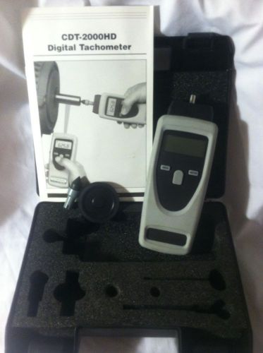 Checkline CDT-2000HD Combination Contact Digital Tachometer