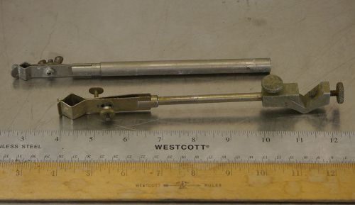 (qty 2) rod or thermometer clamps, stainless good for sale