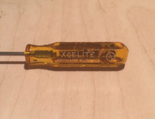 XCELITE R3322 3/32&#034; Mini Slotted/Flat POCKET CLIP SCREWDRIVER Orchard Park, NY!