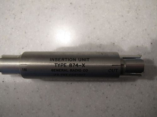 General Radio 874 INSERTION UNIT 874-X TEKTRONIX AMPHENOL