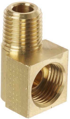 Eaton Weatherhead 402X6 Brass CA360 Inverted Flare Brass Fitting  90 Degree Elbo