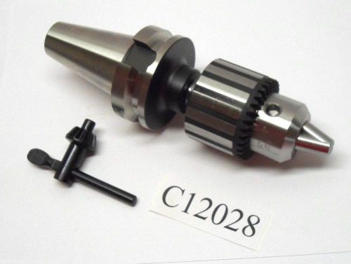 NEW NIKKEN BT40 JACOBS TAPER HOLDER &amp; NEW 1/2&#034; CAPACITY DRILL CHUCK BT 40 C12028