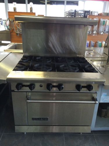 American Range 6 Burner And Oven