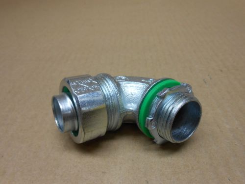 1 NEW AMERICAN STR7590 3/4&#034; LIQUID TIGHT CONNECTOR 90 DEGREE EQUALS O-Z 4Q-975