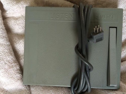 Lanier Transciber Foot Pedal and Cord