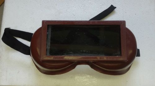 NORTON CYCLOPS II WELDING-BRAZING GOGGLES IN GOOD CONDITION U.S.A.