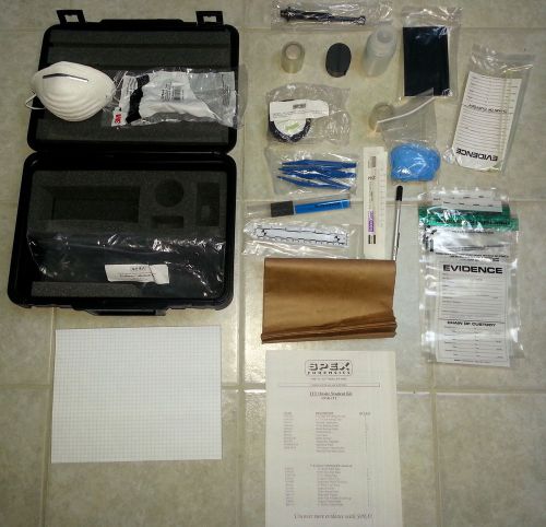 Spex forensics - on site student kit the full fingerprint solution quest for id for sale