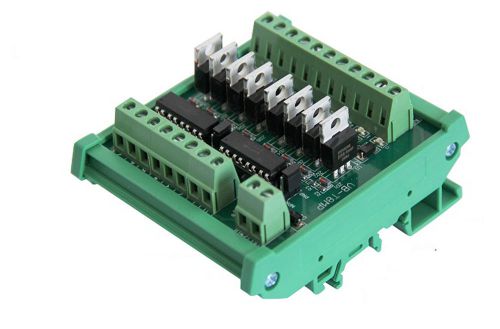 8 Ways PLC PNP or NPN Signal Output Power Amplifier Board Overcurrent Protection