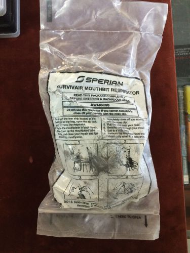 Sperian Survivair Mouthbit Respirator