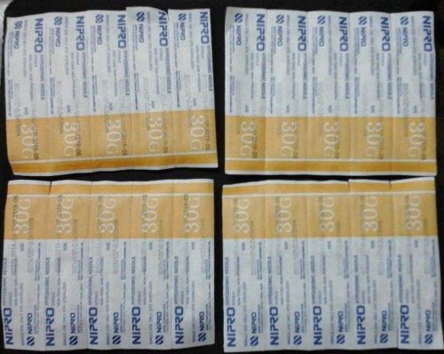 20 x Nipro 30G x 1/2&#034; Hypodermic Needle Sterrile-