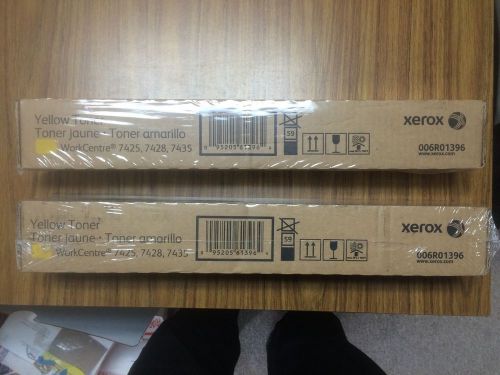 Xerox Yellow Toner Lot Of 2