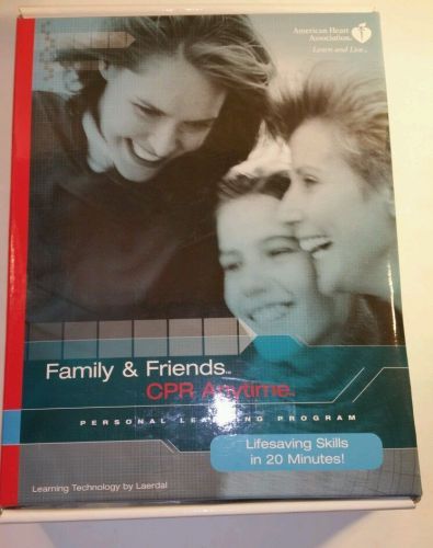 American heart association family &amp; friends cpr anytime - adult &amp; child for sale