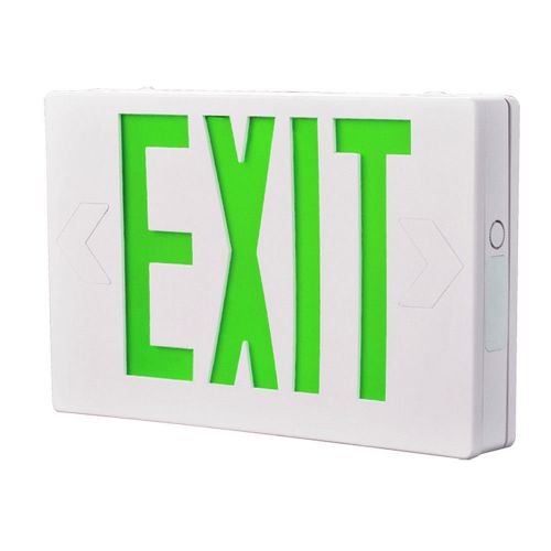 Cooper Lighting All Pro Exit Light Green