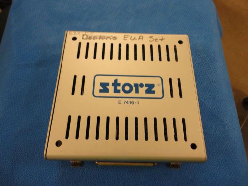 storz E 7416-1 ophthalmic set W sterilization case