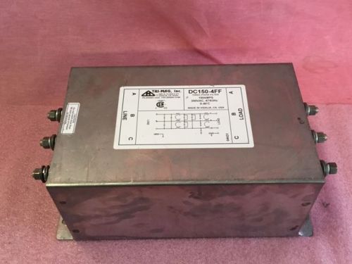 3 PHASE FILTER  150AMP  250V  TRI-MAG  DC150-4FF