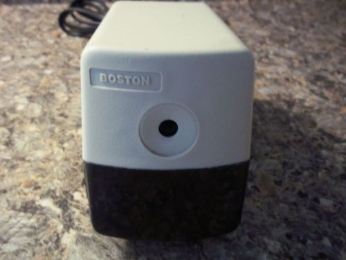 Boston Model 19 Beige  Electric Pencil Sharpener - 296A-vintage