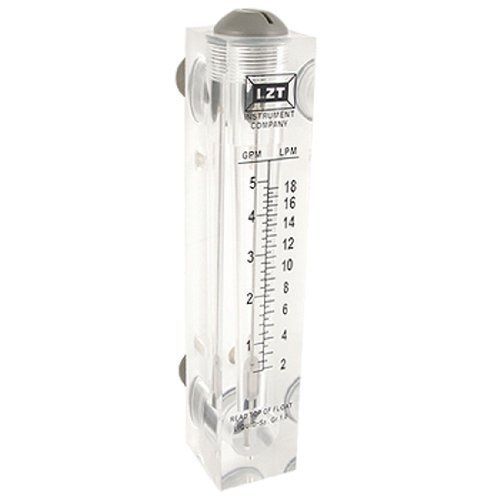 1-5 GPM 2-18 LPM Water Flow Panel Mount Type Flowmeter