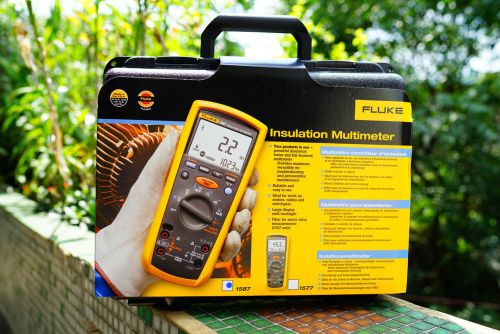 Fluke 1587 C 1000V 2G? Insulation Tester Voltage Temp AC DC Current Multimeter