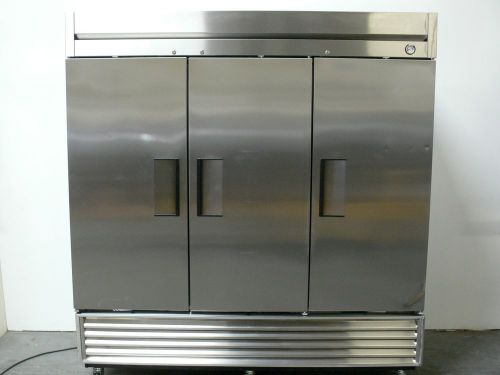 True T-72 3 Door Reach-In  Stainless Steel Commercial Refrigerator