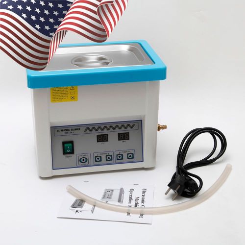 5 Litre Dental Digital Handpiece Ultrasonic Cleaner Cleaning Lab Equipment ?USA?