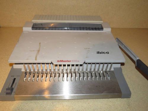 IBICO IBIMASTER 400E ELECTRONIC  PUNCH &amp; BINDER