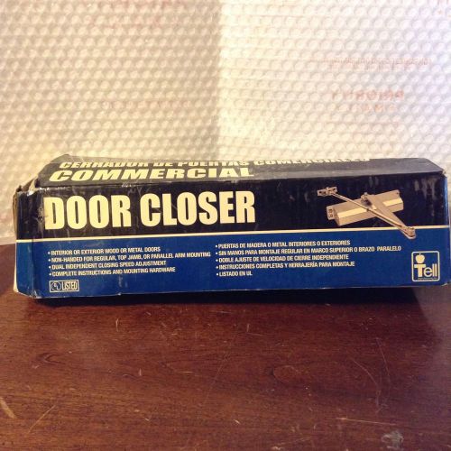 TELL Inc. Commercial Grade 1 Door Closer  Size 4 NEW