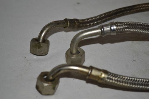 Vibiemme Espresso Machine 3 Braided Stainless Water Supply Hoses Minimax