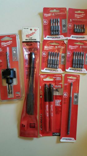 Milwaukee Tools 8 piece lot