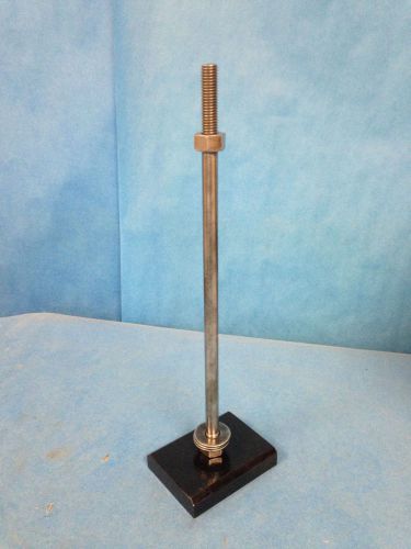 13.5&#034; Tall Lab Rod Stand 4&#034; x 3&#034; Base