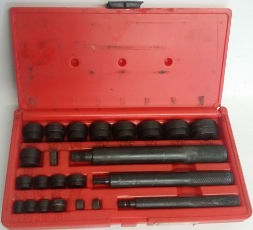 Complete SNAP-ON Bushing Driver Set,22 Piece Kit inc Storage Case, A157C