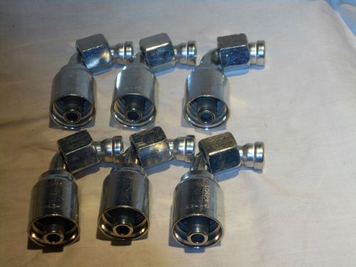 (6 ) PARKER, 1J543-8-8 # 8 Female Seal-Lok x 1/2&#034; i.d. Hose Fitting,NEW