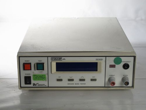 Associated Research Hyamp Jr. 3030D Ground Bond Tester