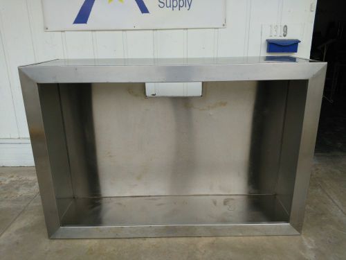 Type 2 Vent Hood  6 ft Long, 4 ft Deep &amp; 2 ft High  # 1187